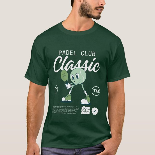 Padel klubb t shirt (Framsida)