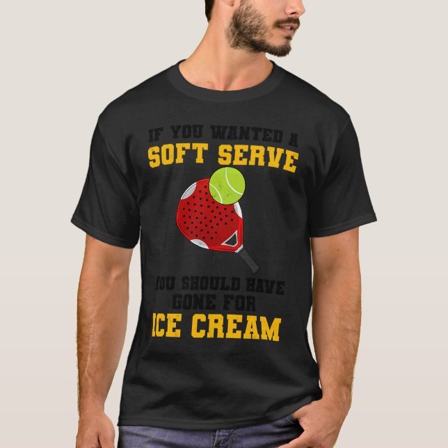 Padel Paddle Tennis mindre Work More Padel Trainin T Shirt (Framsida)
