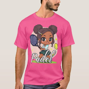 Padel Paddle Tennis Paddel Racquet Boll African Gi T Shirt
