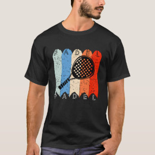 Padel Paddle Tennis Paddel Racquet Boll Vintage T Shirt