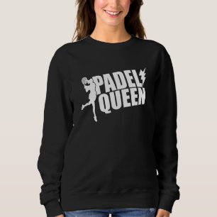 Padel Paddle Tennis Queen Princess Backhand Racket T Shirt