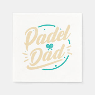 Padel Pappa Platform Tennis Paddleball Padel Pappersservett