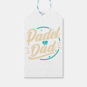 Padel Pappa Platform Tennis Paddleball Padel Presentetikett
