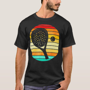 Padel Player Coach Gift för Padel Tennis Training T Shirt