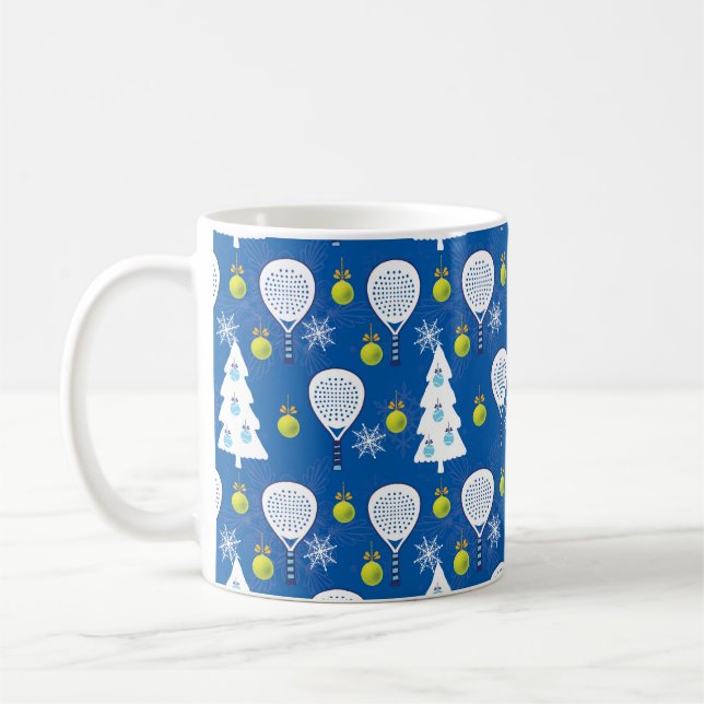 🎾 🎄 Padel Sashjul Kaffemugg (Vänster)