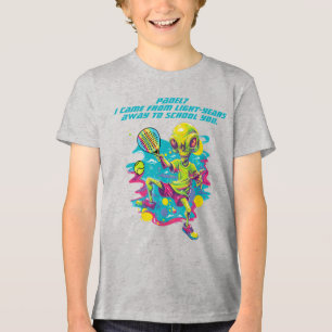 👽Padel Se—den “Lilla Smashonaut Supreme” för Kids T Shirt