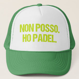 Padel Skriven Rolig Kan Inte Keps