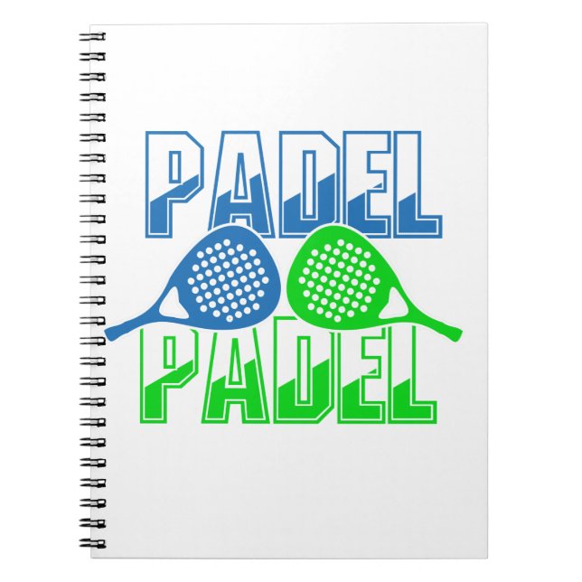 PADEL-sport Anteckningsbok (Framsidan)