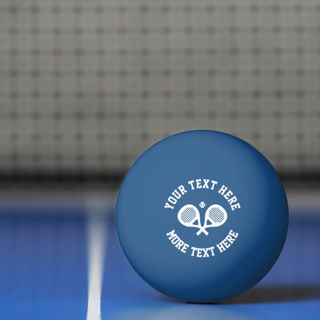 Padel sport logo bord tennis ping pong boll (Netto)