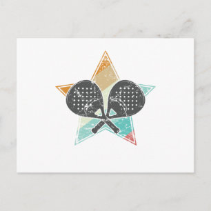 Padel Tennis Ballsportart Vykort
