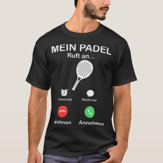 Padel Tennis Evolution Padel Tennis Player Hobby b T Shirt
