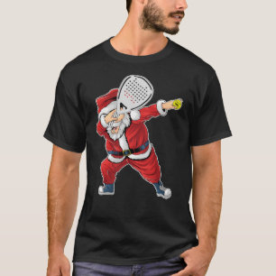 Padel Tennis Jultomten Dabbing Padel jul T Shirt