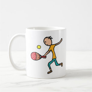 Padel Tennis Kaffemugg