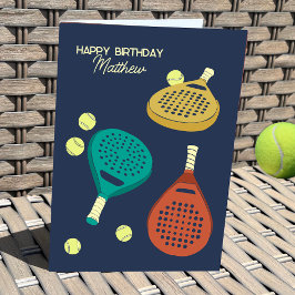 Padel Tennis Rackets and Balls Personalized Kort