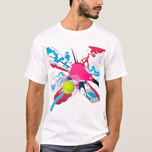 Padel Tennis T Shirt (Framsida)