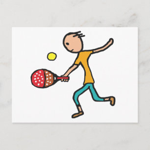 Padel Tennis Vykort