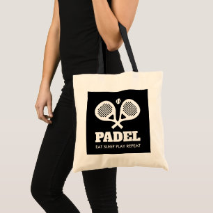 Padel Totebag för bollar, tennisracket och mer Tygkasse