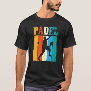 Padel Vintage Padel Player Paddling Paddler T Shirt