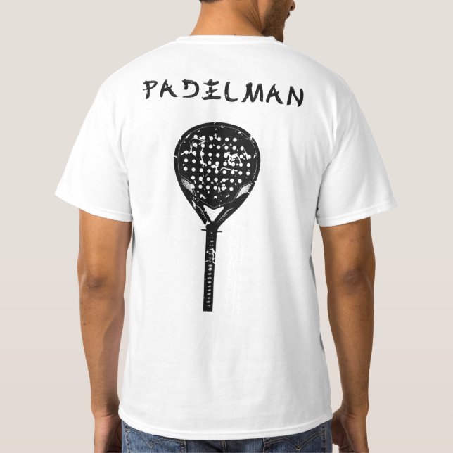 Padelman T Shirt (Baksida)