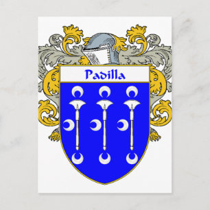 Padilla Jackar av Arm/Familjestöd (Mantled) Vykort