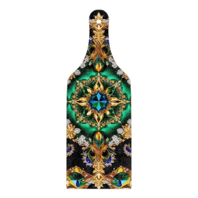 Padlar av glas, brasiliansk Färg (Framsidan)