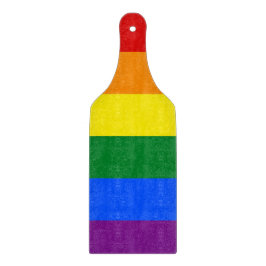 Padlar av glas med Pride flagga av HBT-
