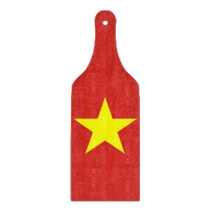 Padlar av glasskärstål - Vietnam flagga
