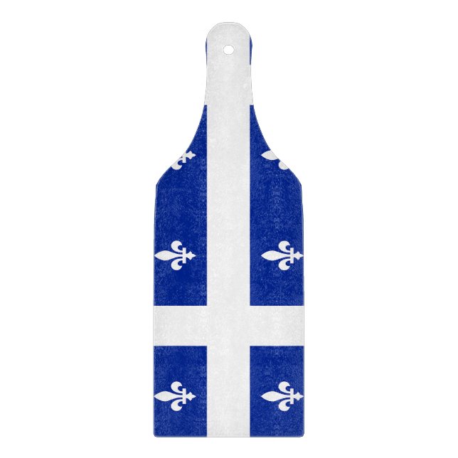Padlar av glasspets med flagga Quebec (Framsidan)