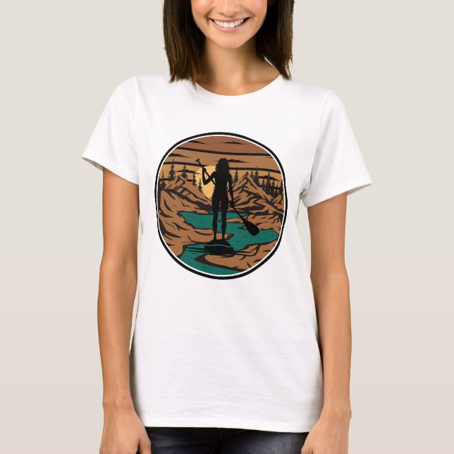 padlbord t shirt (Framsida)