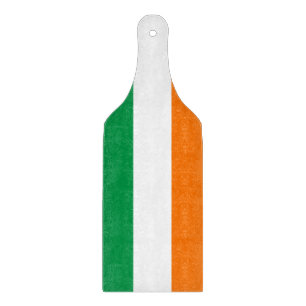 Padle av glasspånskivor med flagga av Irland