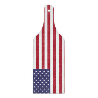 Padle av glasspånskivor med flagga av USA