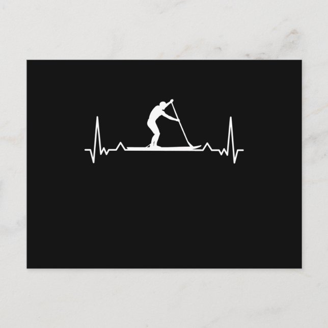 Padle boarding Gift for Paddle Boarder Vykort (Framsida)