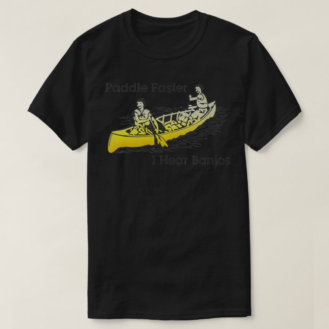 Padle Faster I hör Banjos 12 T Shirt (Design framsida)