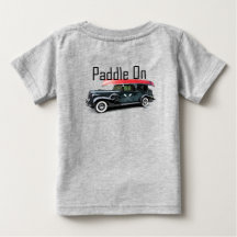 Padle on Classic Car Design - Baby Bra Jersey T-