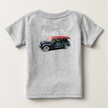Padle on Classic Car Design - Baby Bra Jersey T-