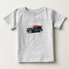 Padle on Classic Car Design - Baby Bra Jersey T- T Shirt