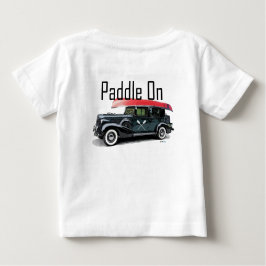 Padle on Classic Car Design - Baby Bra Jersey T- T Shirt