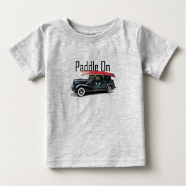 Padle on Classic Car Design - Baby Bra Jersey T- T Shirt