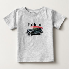 Padle on Classic Car Design - Baby Bra Jersey T- T Shirt