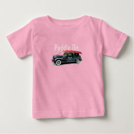 Padle on Classic Car Design - Baby Bra Jersey T- T Shirt