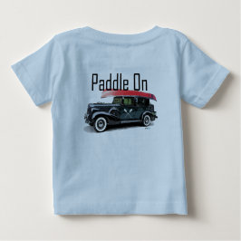 Padle on Classic Car Design - Baby Bra Jersey T- T Shirt