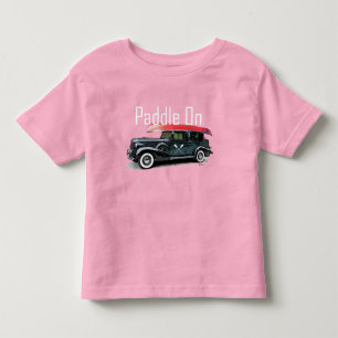 Padle on Classic Car Design - Småbarn Bra Jersey T Shirt