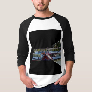 Padle Steamer Dimensional Art. T-shirt