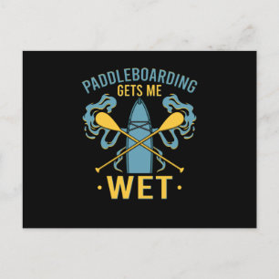 Padleboard Paddleboarding Vykort