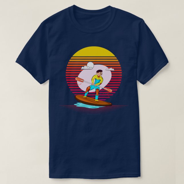 Padleboarding Vapor T Shirt (Design framsida)