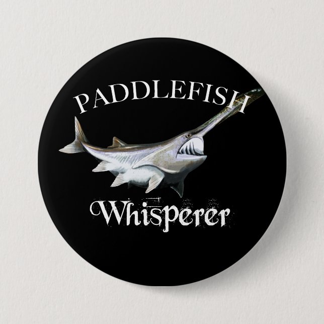 Padlefish Whisperer Knapp (Framsida)