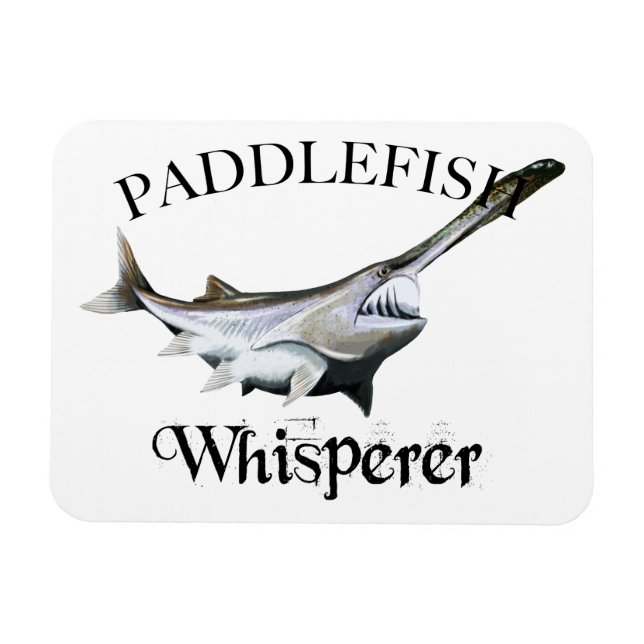 Padlefish Whisperer Magnet (Horisontell)