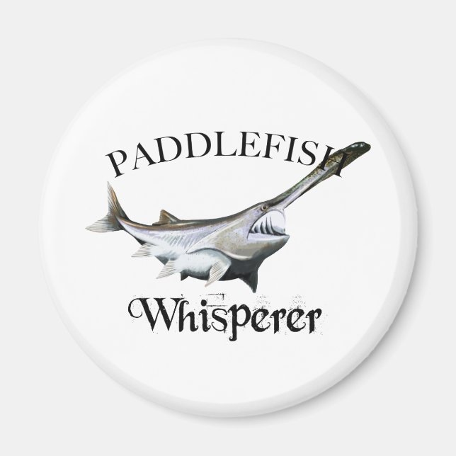 Padlefish Whisperer Magnet (Framsidan)
