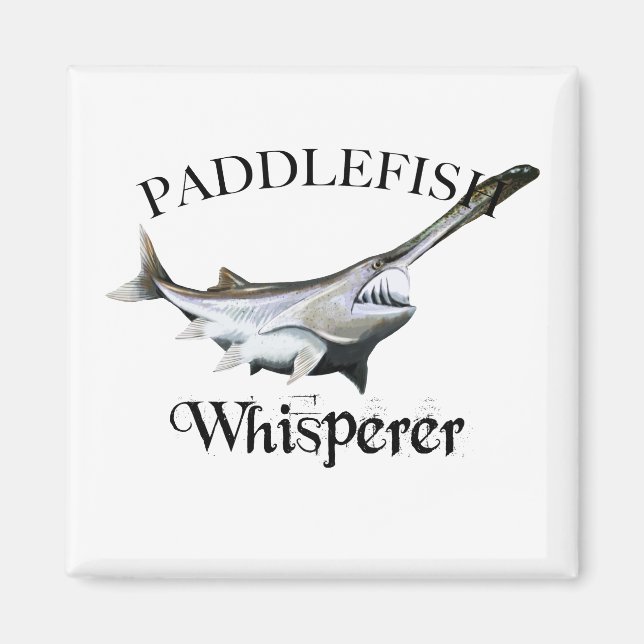 Padlefish Whisperer Magnet (Framsidan)