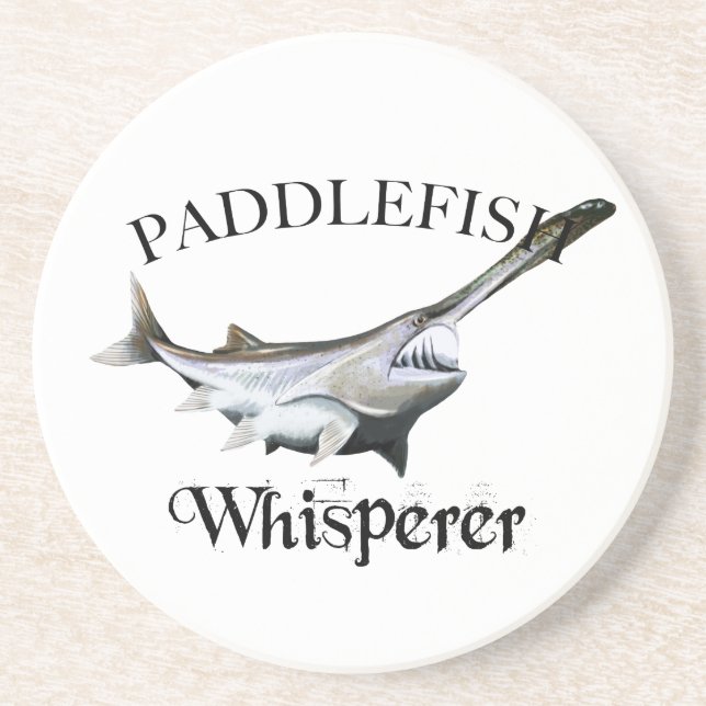 Padlefish Whisperer Underlägg (Framsidan)